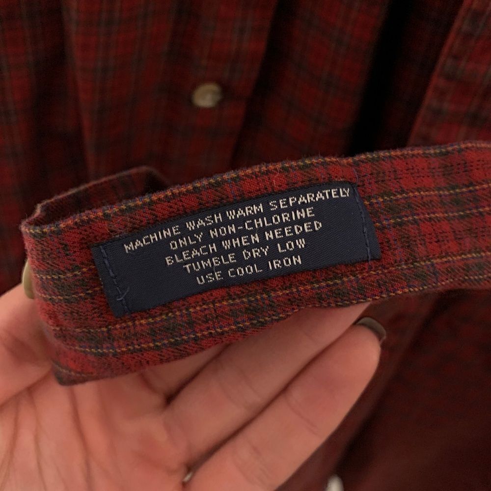 Salty Dog GANT Flannel Button Down - Picture 3 of 9